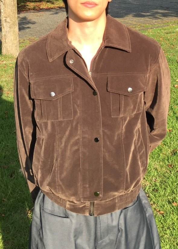 ショート丈スエードハンディングジャケット NS-011 – 韓国メンズ