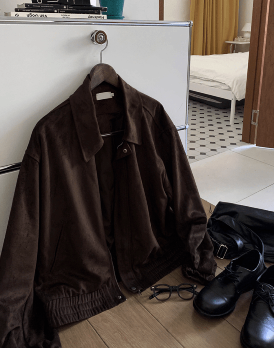 スエードジャケット OR4714 – 韓国メンズファッション通販 - ORUN -