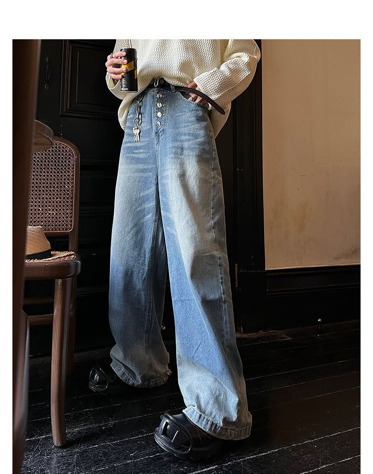 ☆韓国の人気☆【OPEN YY】☆OPEN YY WRAP DENIM SKIR.T☆ WRAP DENIM SKIRT, INDIGO