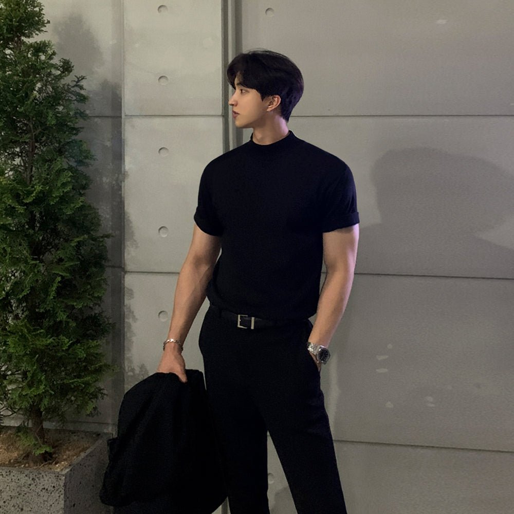 L*☆様 UNBIND MOCK LONG TEE ブラック　モックネック ゴル L*☆様 UNBIND MOCK LONG TEE ブラック モックネック ゴル L*☆様