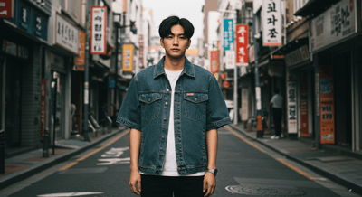 韓国メンズ！ショートジャケットでコーデ11選