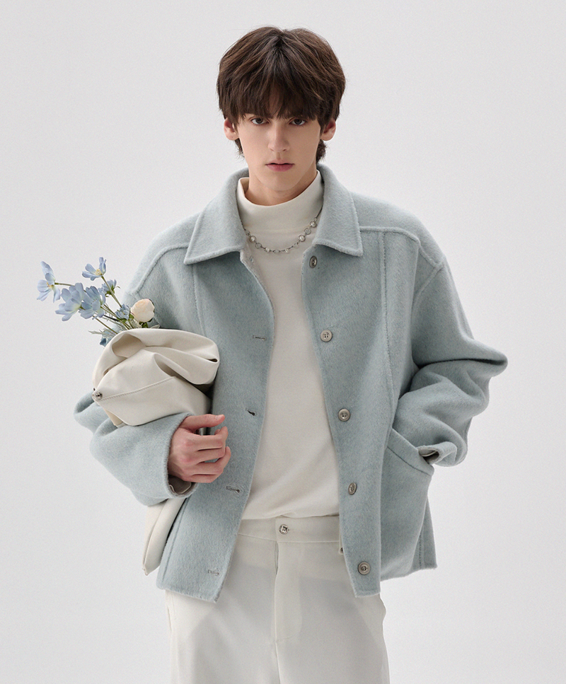 ミニマルメルトンオーバージャケット OR4804