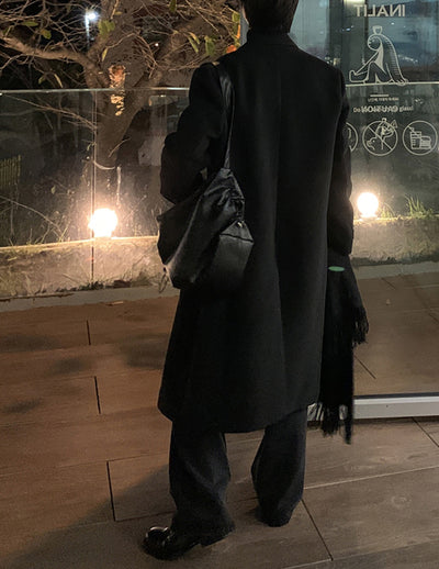 Double-breasted long coat OR4814