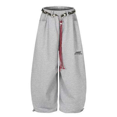 カーブスウェットパンツ＋紐ベルト付きセット OR4558