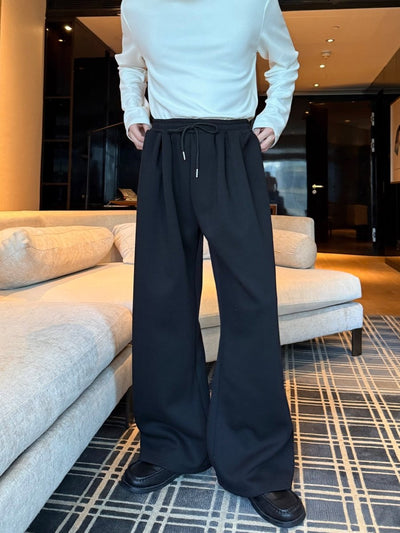 Aラインワイドドローストリングパンツ OR4852 - 韓国メンズファッション通販 - ORUN - 