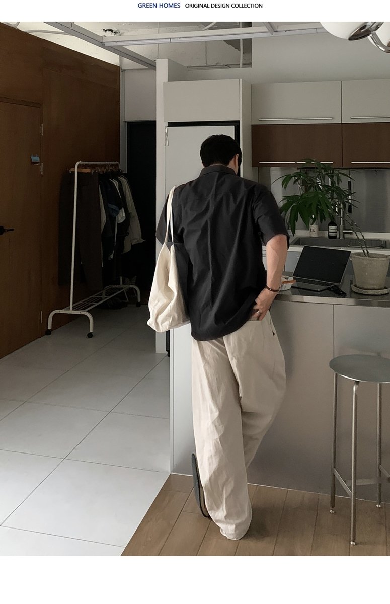 ベーシックリラックスシャツ メンズ / Basic Relax SHIRT OR4446 - 韓国メンズファッション通販 - ORUN - 