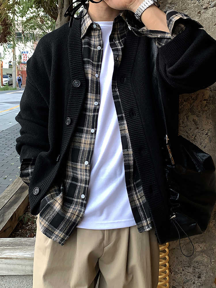 Black cardigan OR3675 - ORUN
