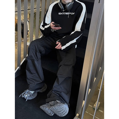 Black Cargo Pants or1739 - ORUN