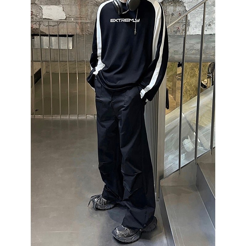 Black Cargo Pants or1739 - ORUN