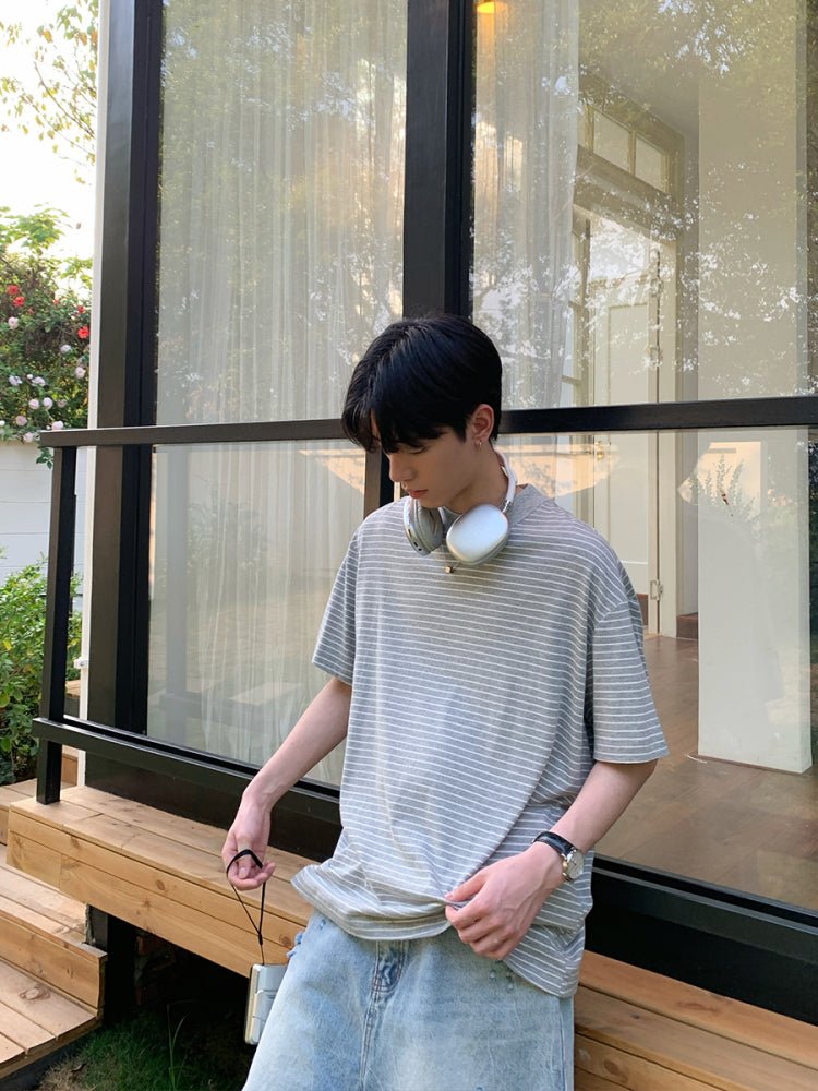 Border short sleeve T-shirt OR4323 - ORUN