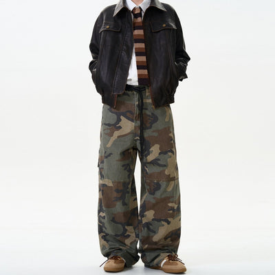 Camouflage Cargo Pants OR4599 - 韓国メンズファッション通販 - ORUN - 