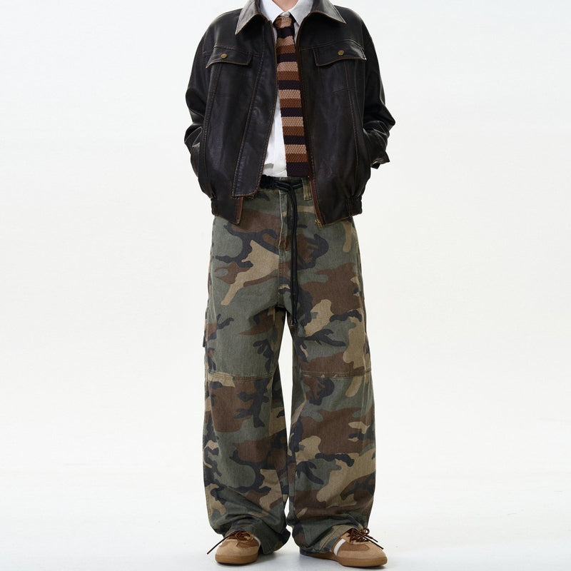 Camouflage Cargo Pants OR4599 - 韓国メンズファッション通販 - ORUN - 