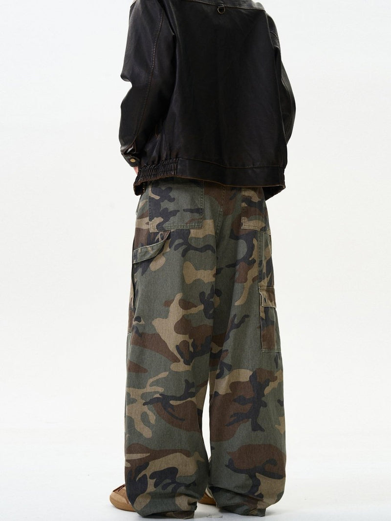 Camouflage Cargo Pants OR4599 - 韓国メンズファッション通販 - ORUN - 