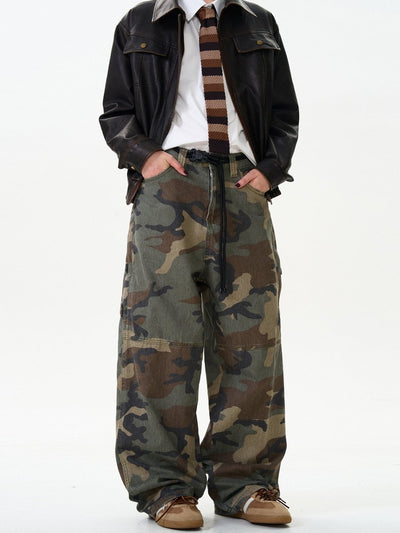 Camouflage Cargo Pants OR4599 - 韓国メンズファッション通販 - ORUN - 