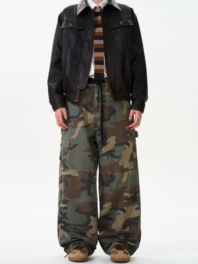 Camouflage Cargo Pants OR4599 - 韓国メンズファッション通販 - ORUN - 