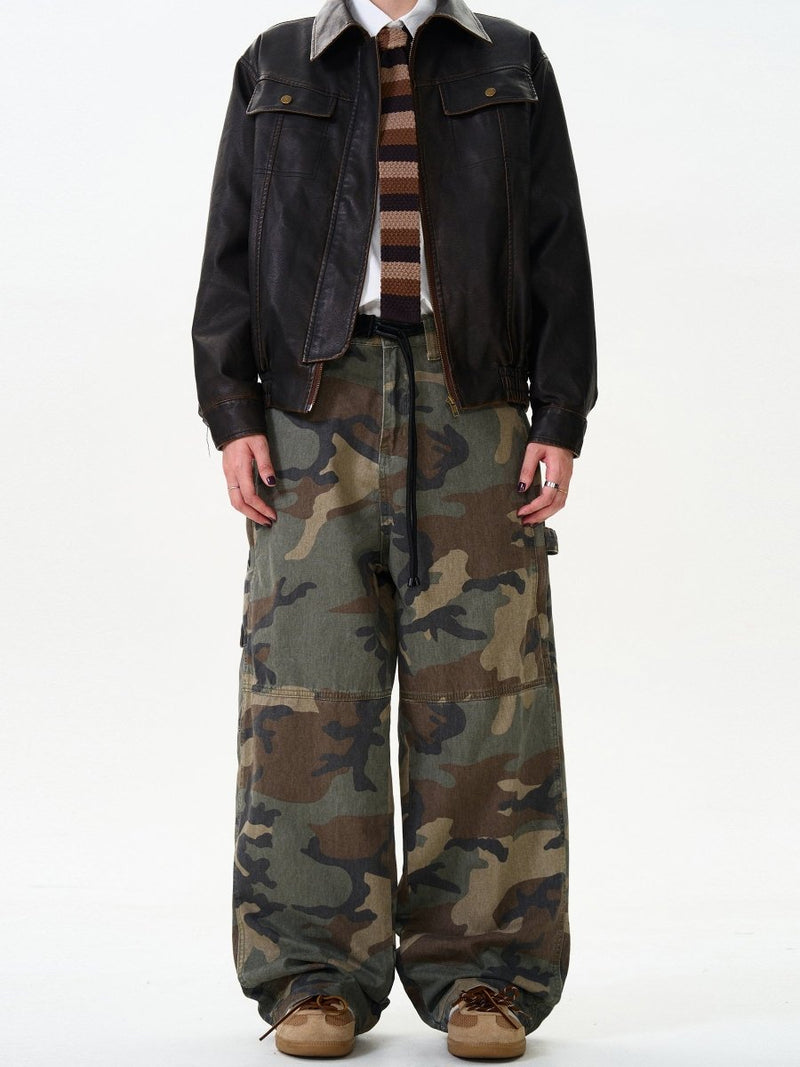 Camouflage Cargo Pants OR4599 - 韓国メンズファッション通販 - ORUN - 