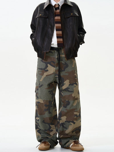 Camouflage Cargo Pants OR4599 - 韓国メンズファッション通販 - ORUN - 