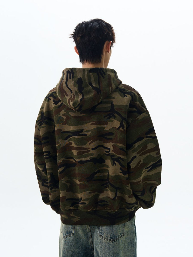 Camouflage Parka OR4627 - 韓国メンズファッション通販 - ORUN - 