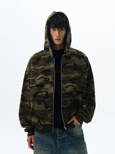 Camouflage Parka OR4627 - 韓国メンズファッション通販 - ORUN - 