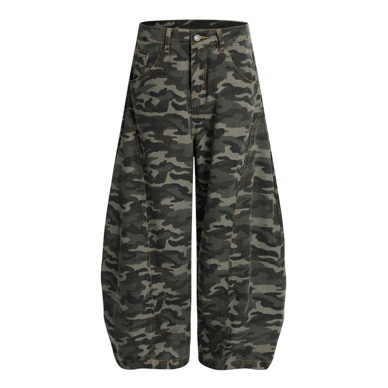 Camouflage Scimitar Pants OR4598 - 韓国メンズファッション通販 - ORUN - 