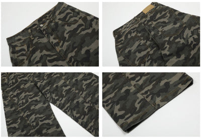 Camouflage Scimitar Pants OR4598 - 韓国メンズファッション通販 - ORUN - 