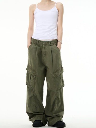 Casual Cargo Pants OR4593 - 韓国メンズファッション通販 - ORUN - 
