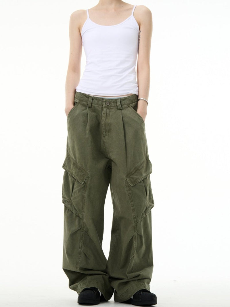 Casual Cargo Pants OR4593 - 韓国メンズファッション通販 - ORUN - 