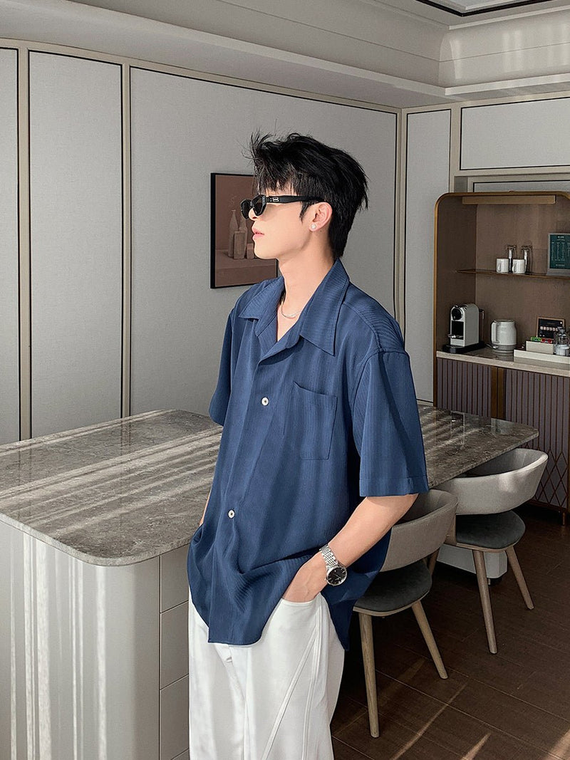 Casual short sleeve shirt OR3361 - ORUN