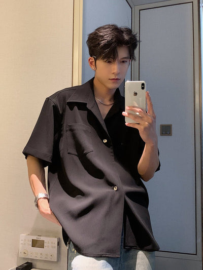 Casual short sleeve shirt OR3361 - ORUN