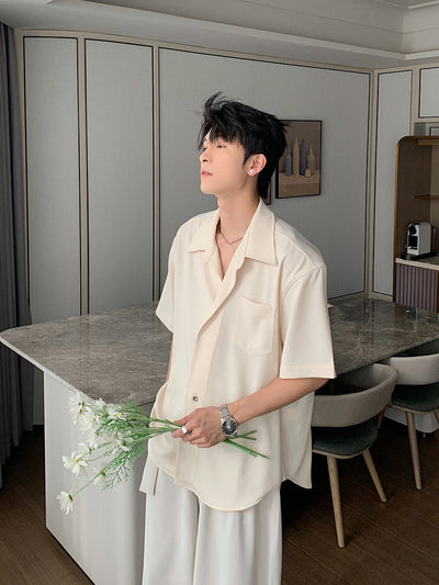 Casual short sleeve shirt OR3361 - ORUN