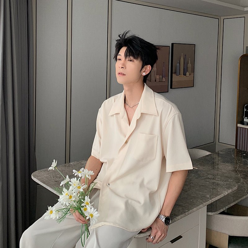 Casual short sleeve shirt OR3361 - ORUN