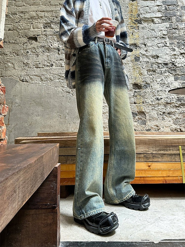 Casual straight denim pants OR3464