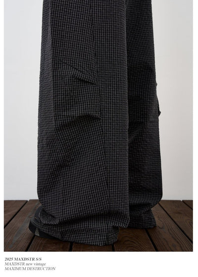 Check pattern casual pants OR4497 - 韓国メンズファッション通販 - ORUN - 