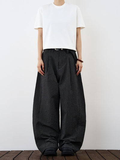 Check pattern casual pants OR4497 - 韓国メンズファッション通販 - ORUN - 