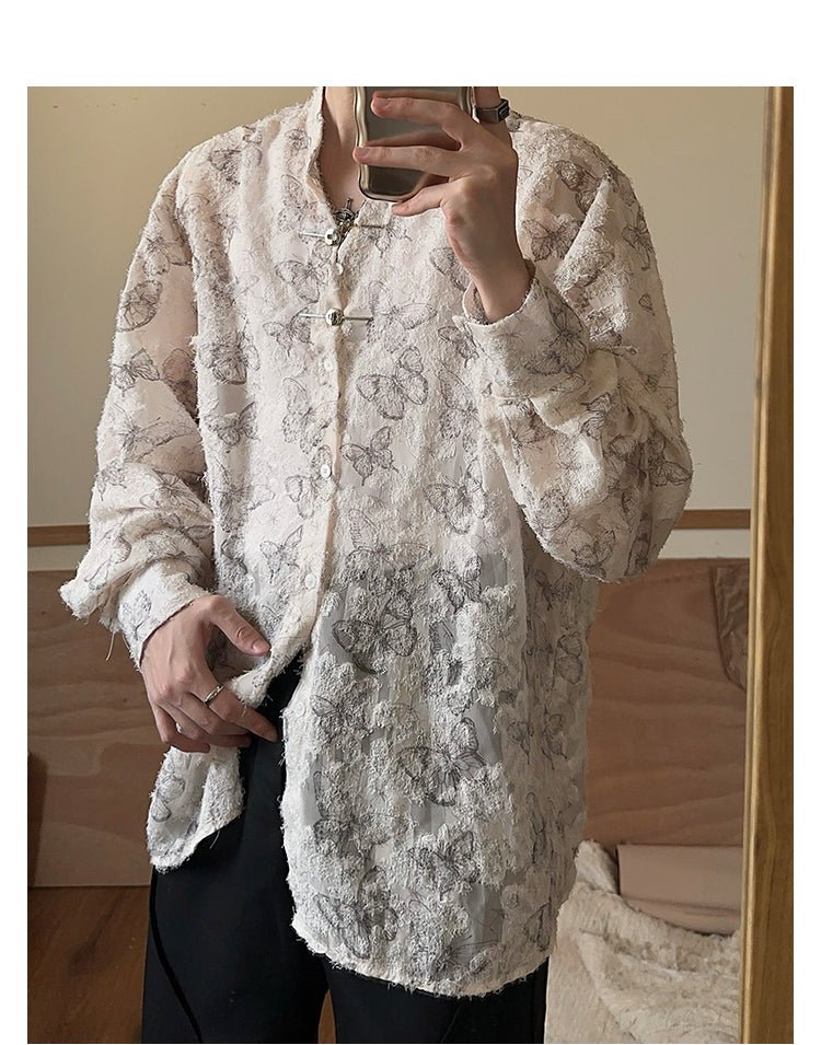 China Butterfly Shirt OR3256 - ORUN