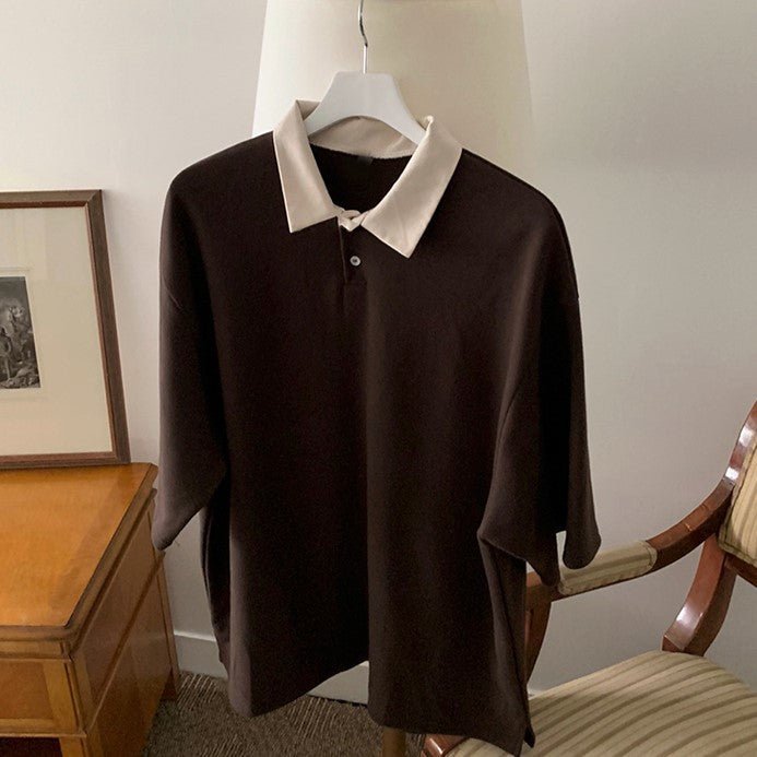 Contrast color polo shirt OR3183 - ORUN