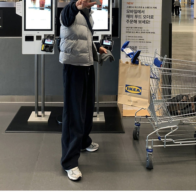 Corduroy Sweat Set OR4815 - 韓国メンズファッション通販 - ORUN - 