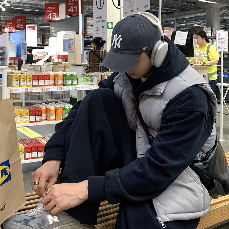 Corduroy Sweat Set OR4815 - 韓国メンズファッション通販 - ORUN - 