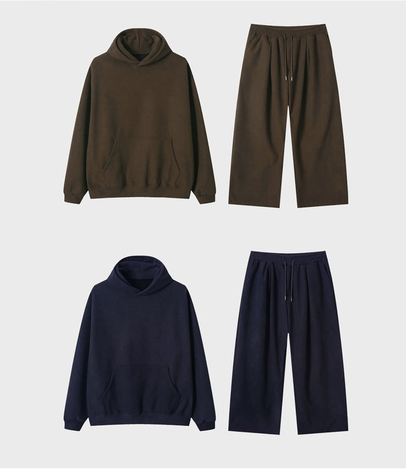 Corduroy Sweat Set OR4815 - 韓国メンズファッション通販 - ORUN - 