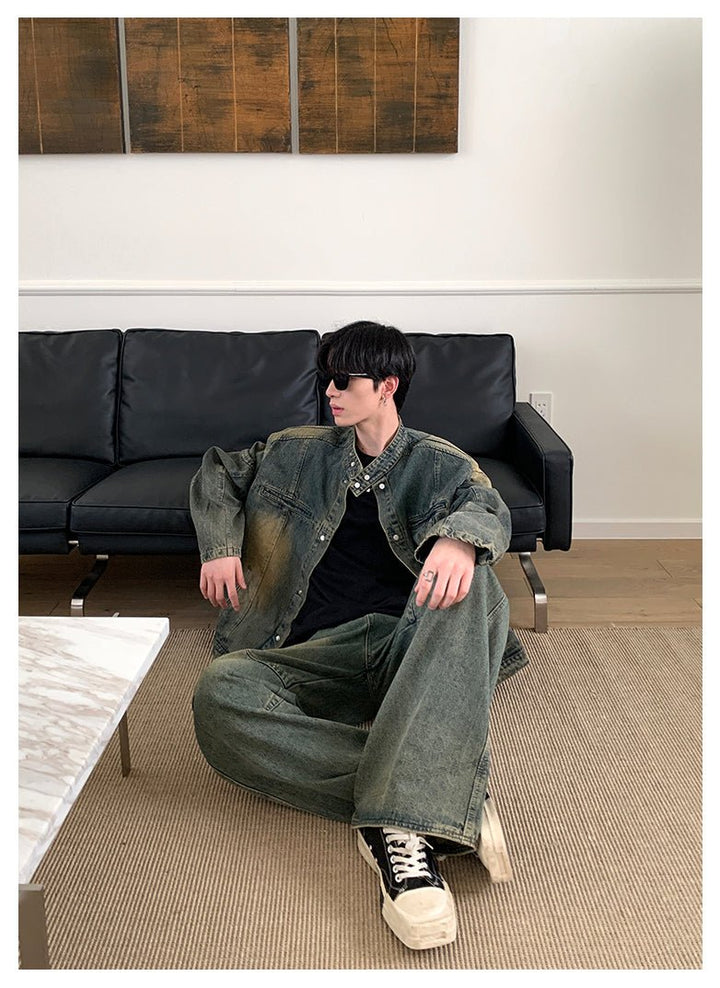 Damaged color denim setup OR2929 – ORUN