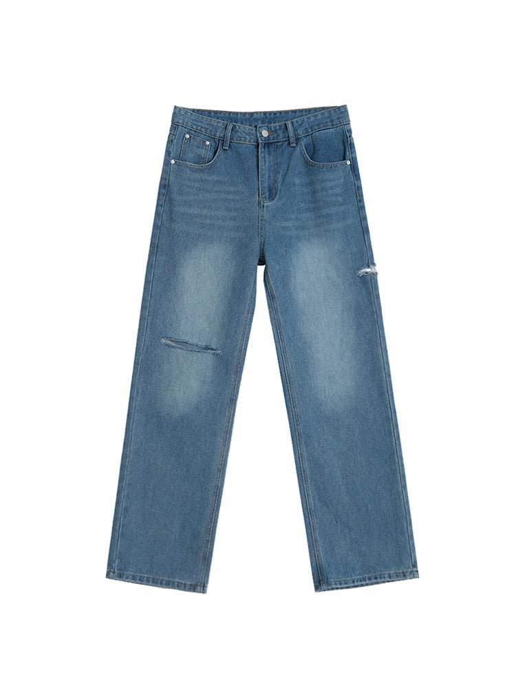 Damaged wide denim pants OR2974 - ORUN