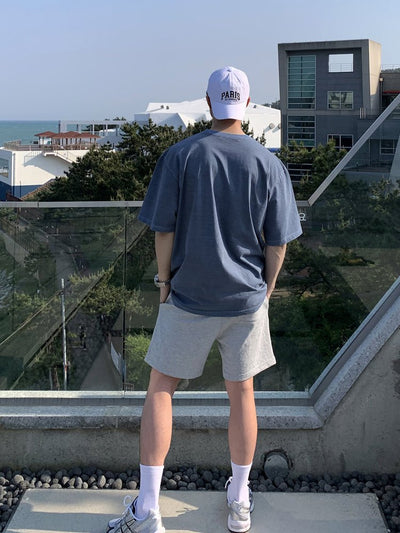 Denim blue T - shirt OR3245 - ORUN