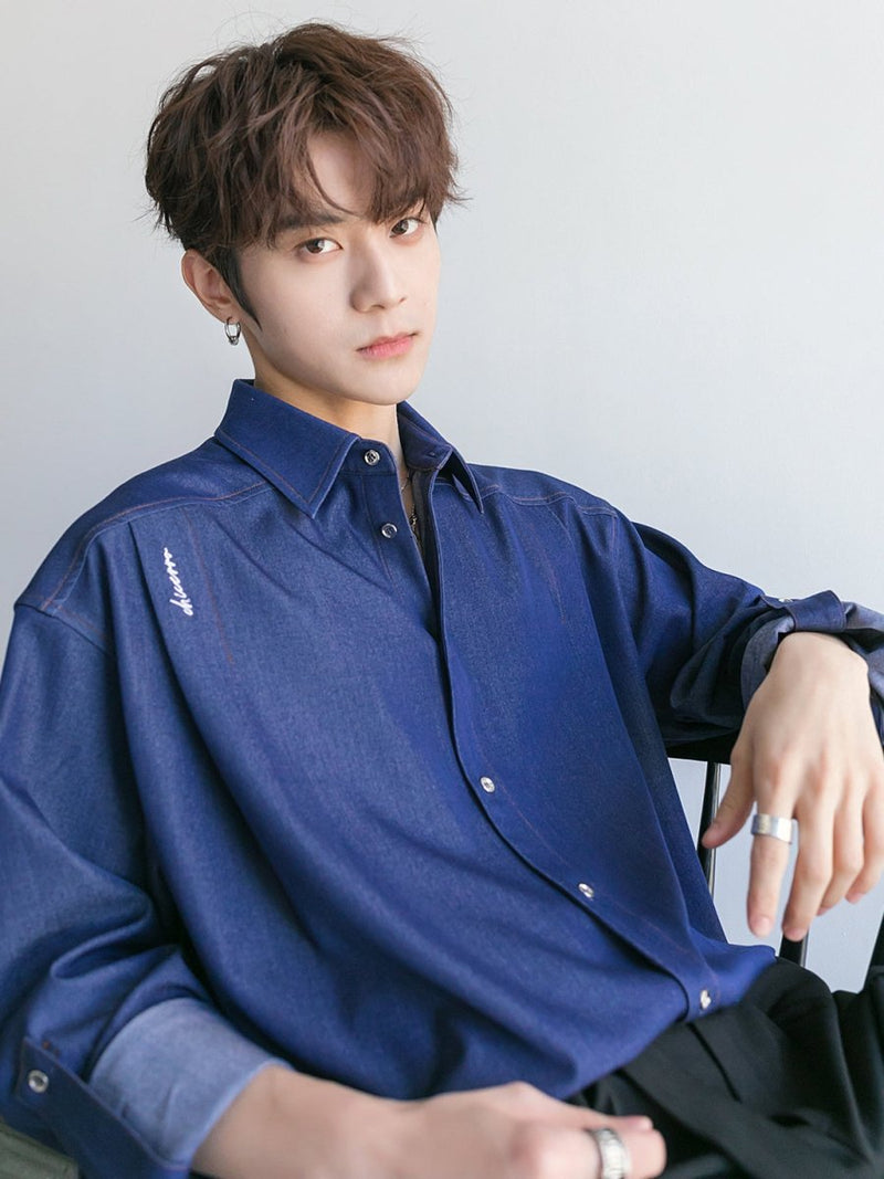 Denim shirt OR2916 - ORUN