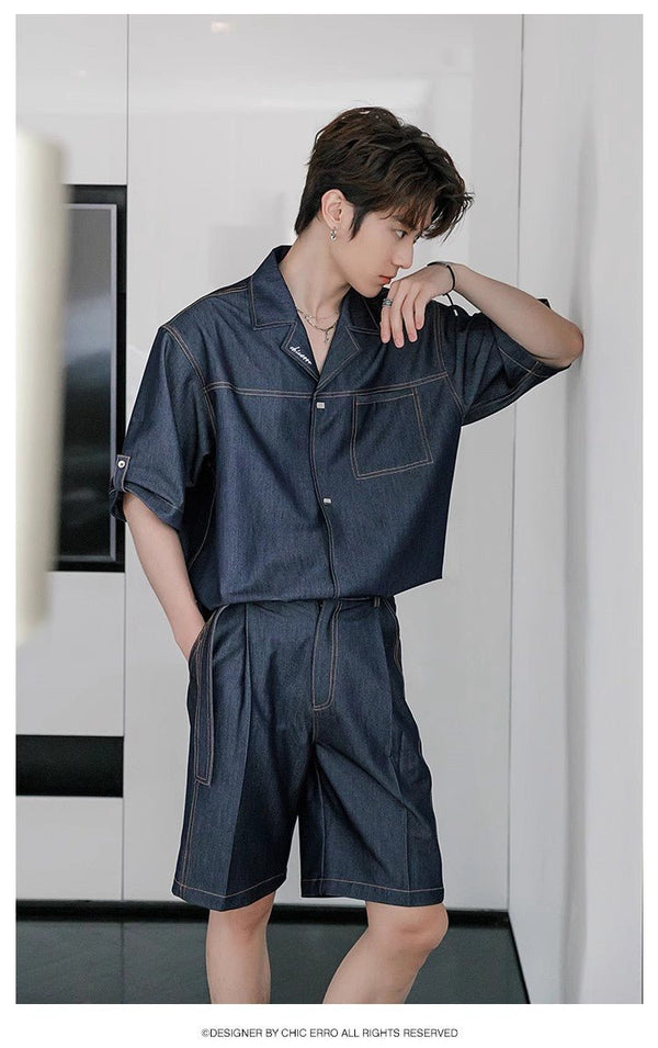 Denim shorts setup OR3322
