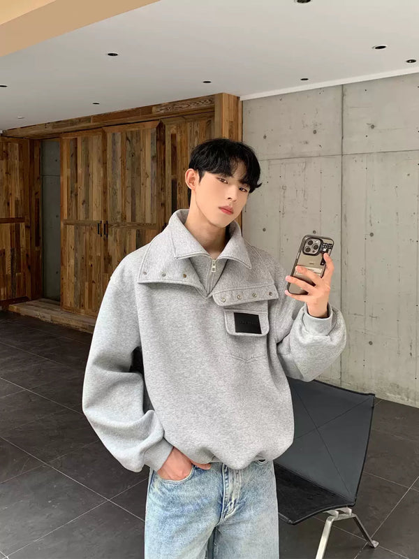 Design fake two-piece sweatshirt OR3841