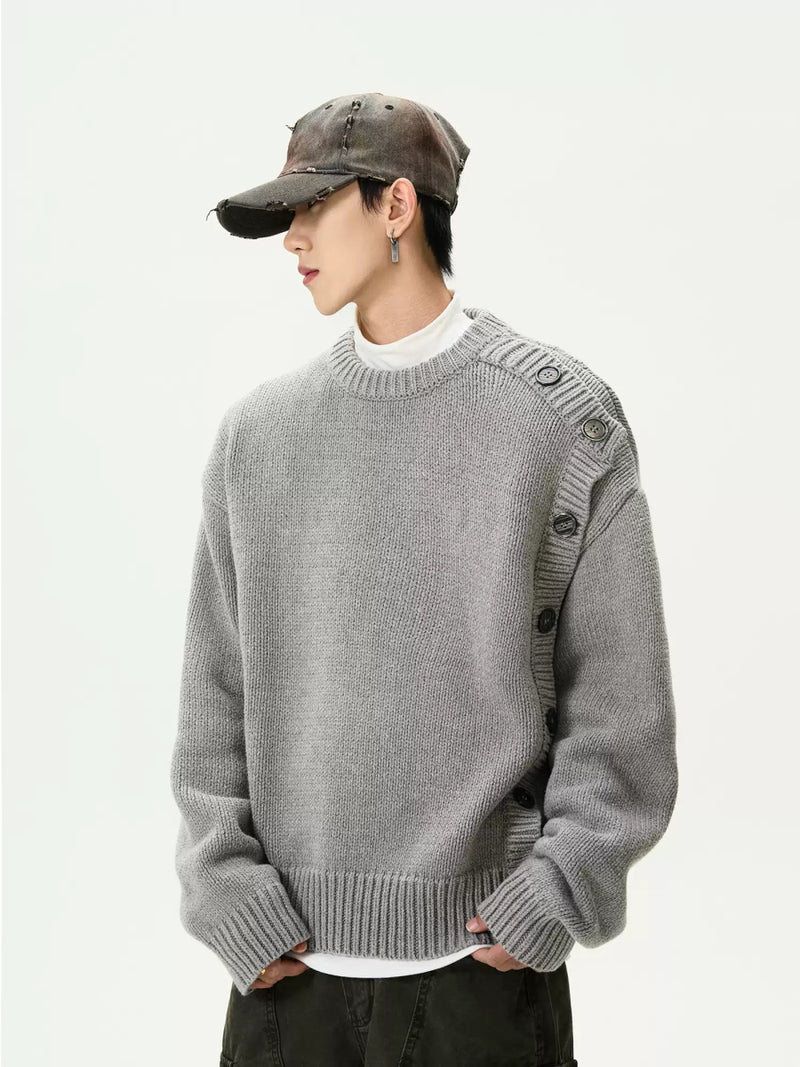 Design round neck sweater OR3882 - ORUN