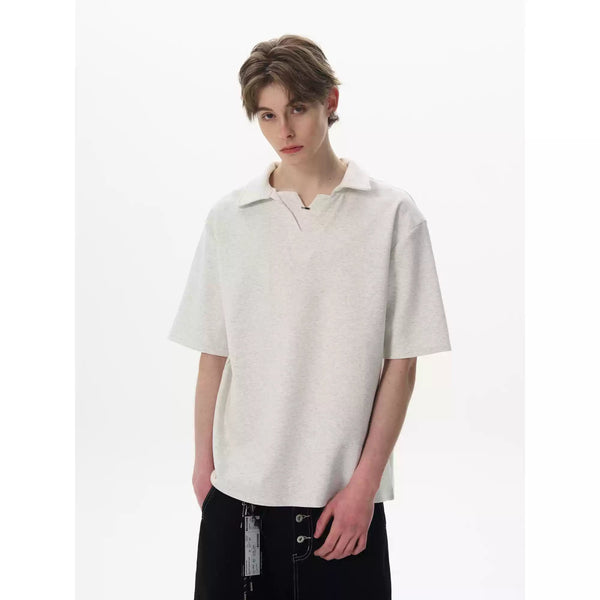 Design V neck polo shirt OR4256