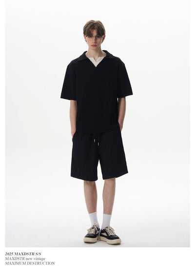 Design V neck polo shirt OR4256 - ORUN