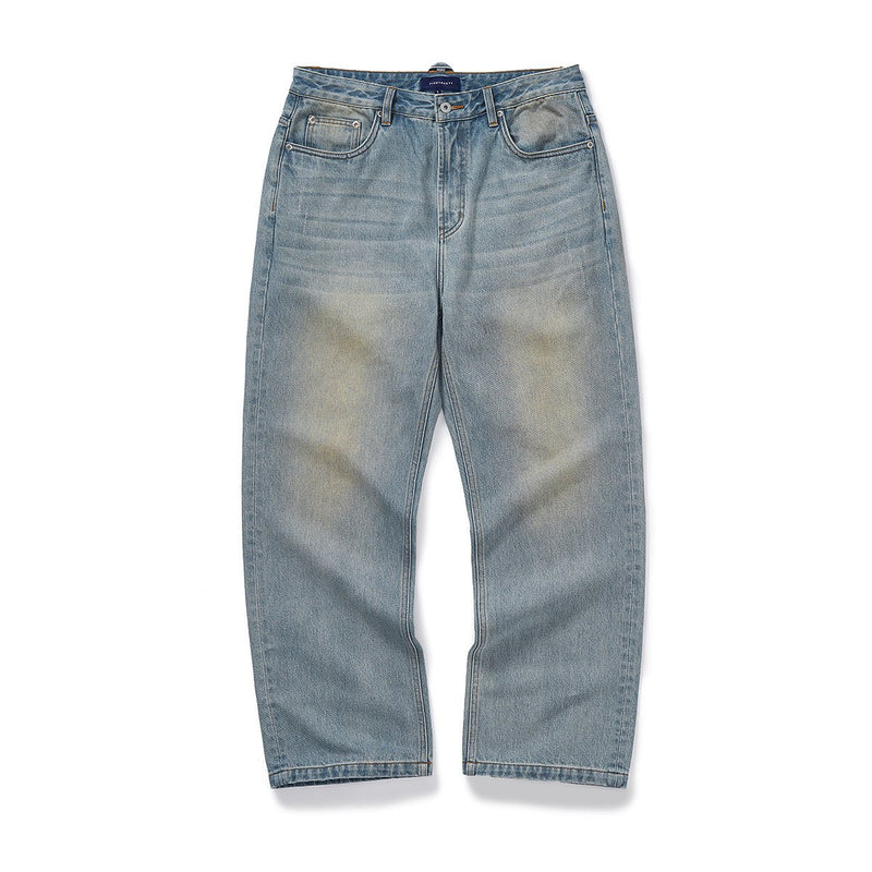 Distressed Vintage Jeans OR4636 - 韓国メンズファッション通販 - ORUN - 