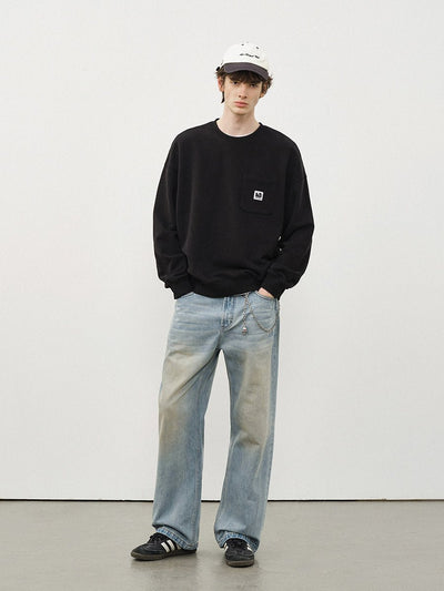 Distressed Vintage Jeans OR4636 - 韓国メンズファッション通販 - ORUN - 